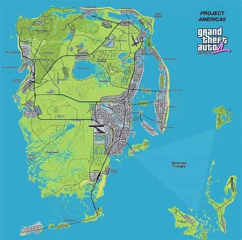 gta 6 karte leak|GTA 6 map